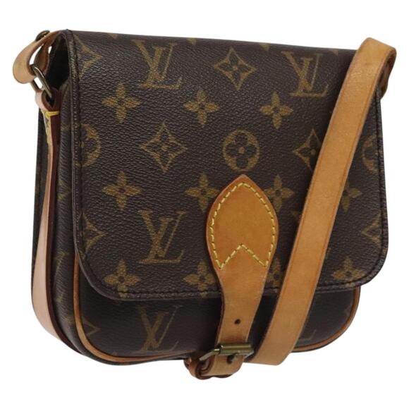 LOUIS VUITTON Monogram Cartouchiere PM Shoulder Bag M51254 - Picture 1 of 16